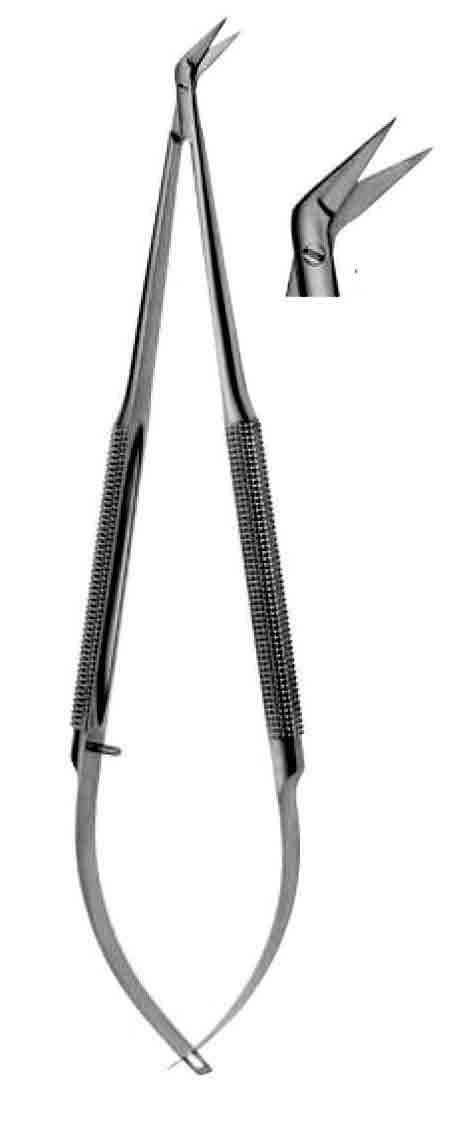 MİKRO VASKULER MAKAS 45° 18CM